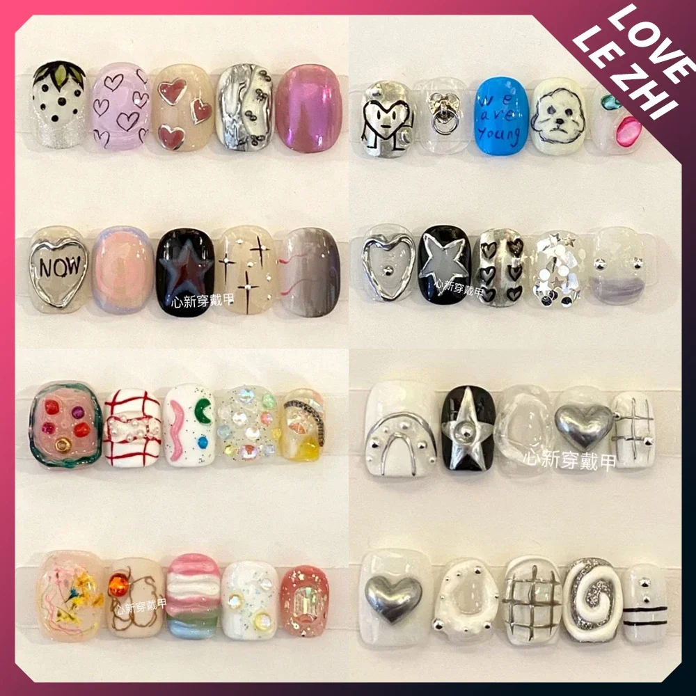 Nail Art Xs - 10 Uds Diy creatividad divertido Mash-Up