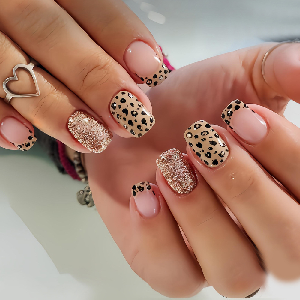 Press On Nail Set - Uñas postizas largas y cortas para