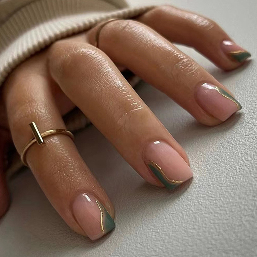 Uñas postizas cortas para muje - Press On Nail Set reseña y precio