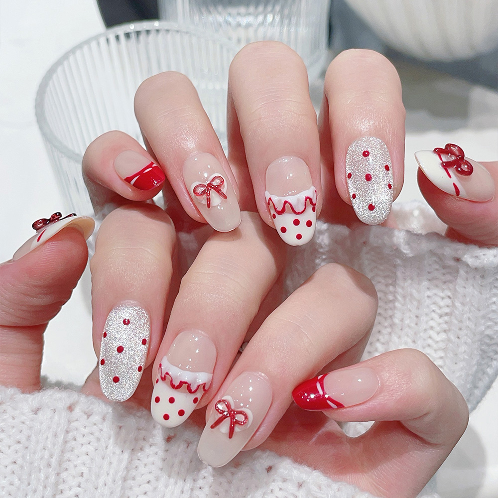 Kit de 10 Uñas Postizas Ovalad - Nail Art Xs reseña y precio