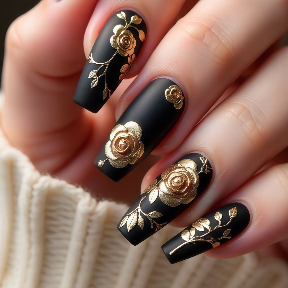 Uñas postizas 3D para mujeres  - Press On Nail Set reseña y precio