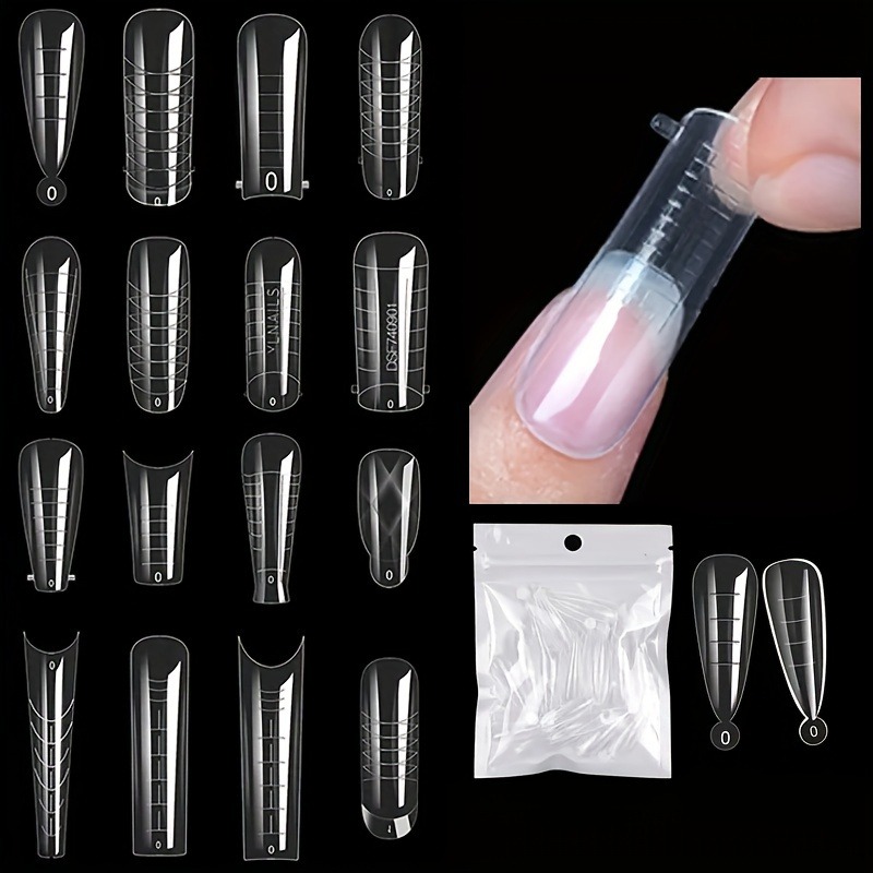 60 unids/lote extensión de uña - Nail Art Lotso reseña y precio