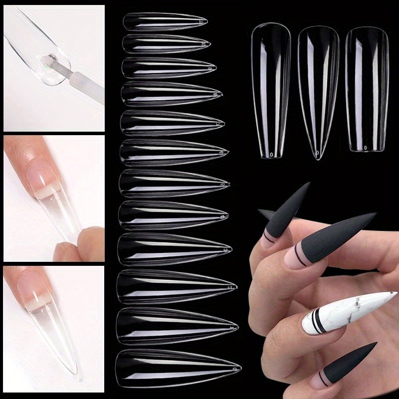 60 unids/lote extensión de uña - Nail Art Lotso reseña y precio