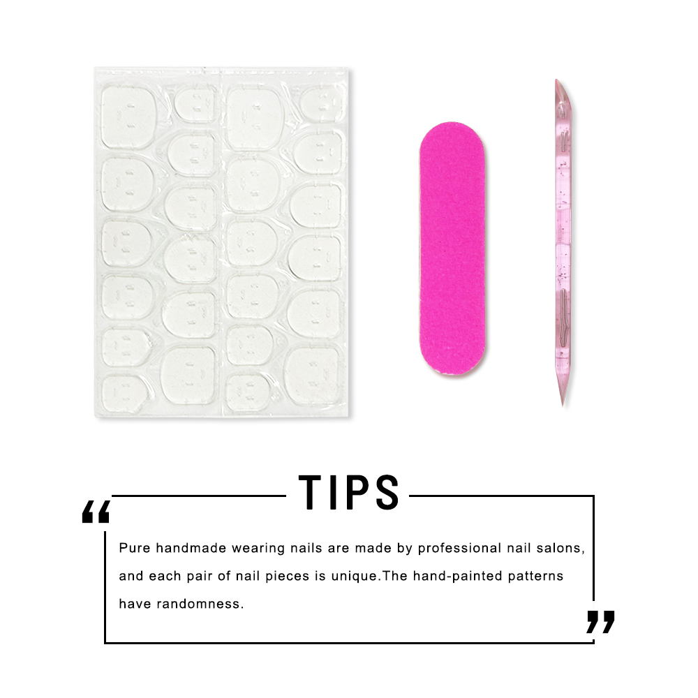 10 Uñas Postizas Cortas de Ver - Press On Nail Set reseña y precio