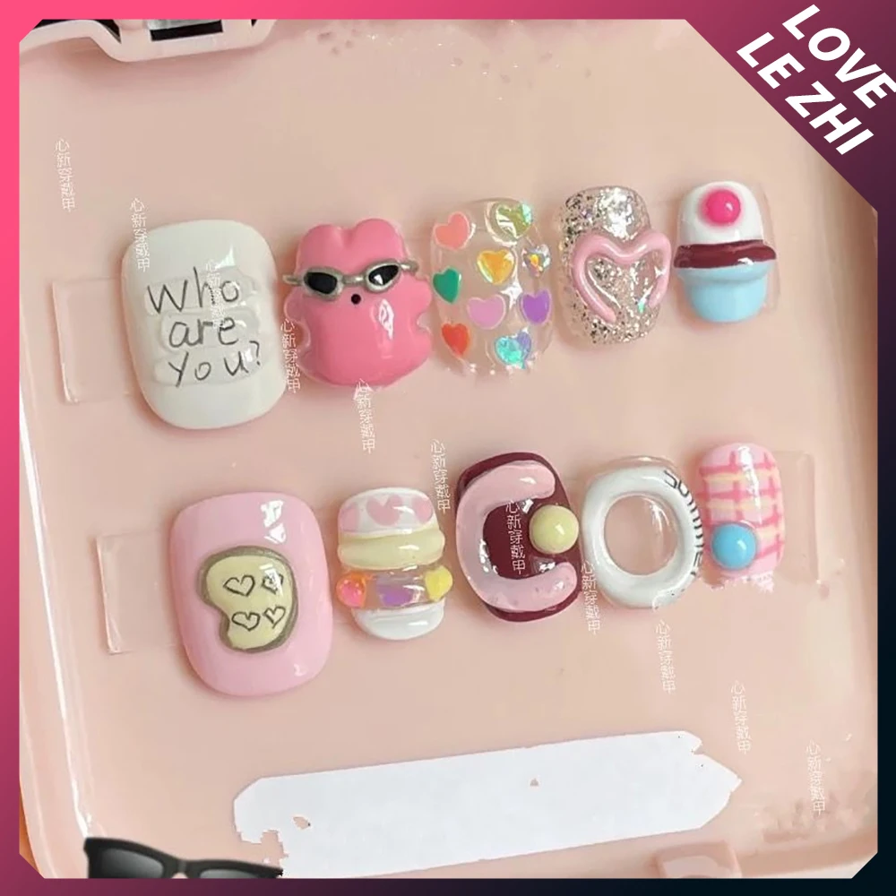 Uñas Postizas DIY Cortas y Red - Nail Art Xs reseña y precio