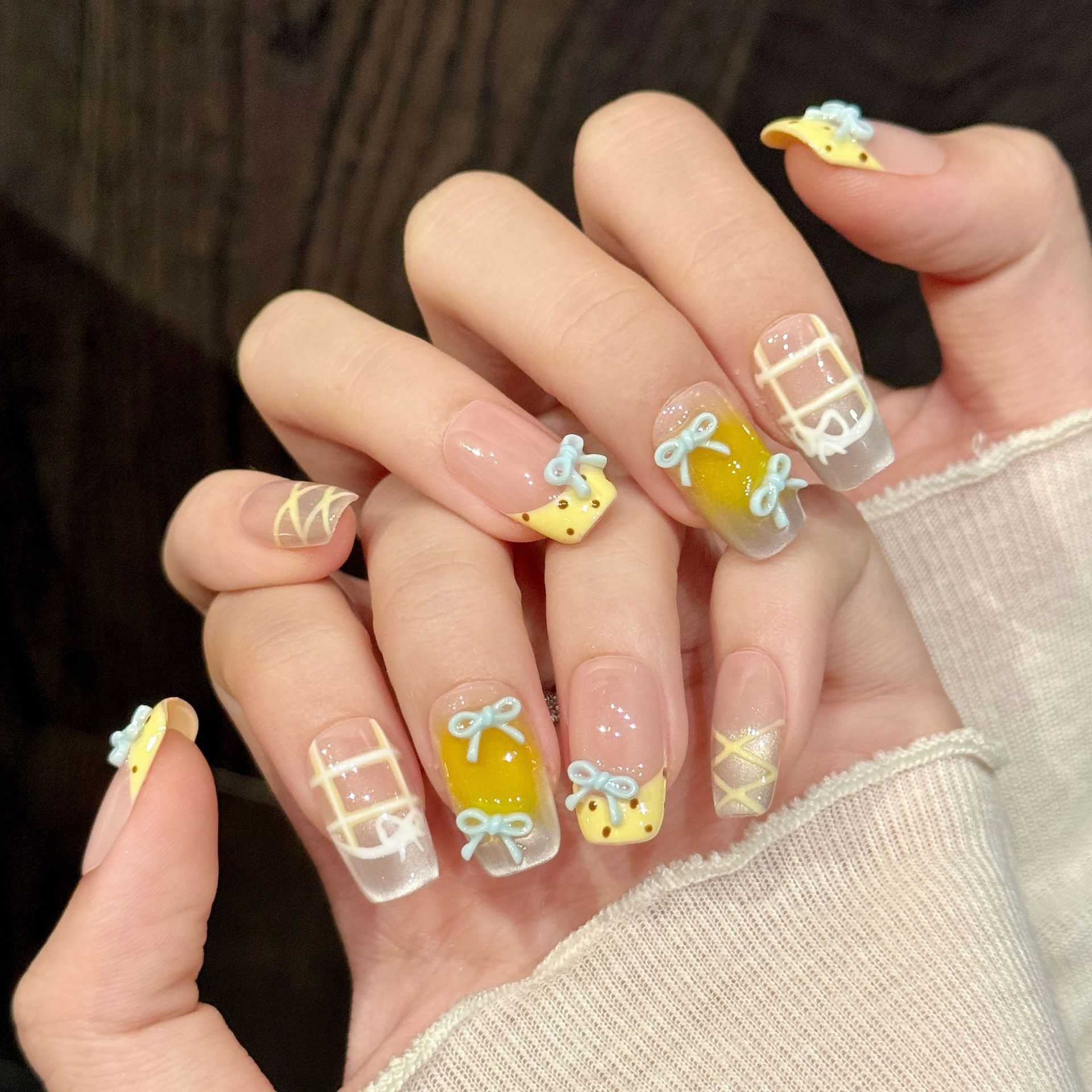 10 Uds. De uñas postizas hecha - Nail Art Xs reseña y precio