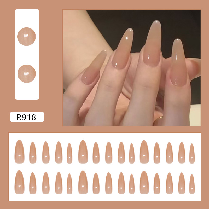 24 Uñas Postizas Simples Color - Press On Nail Set reseña y precio