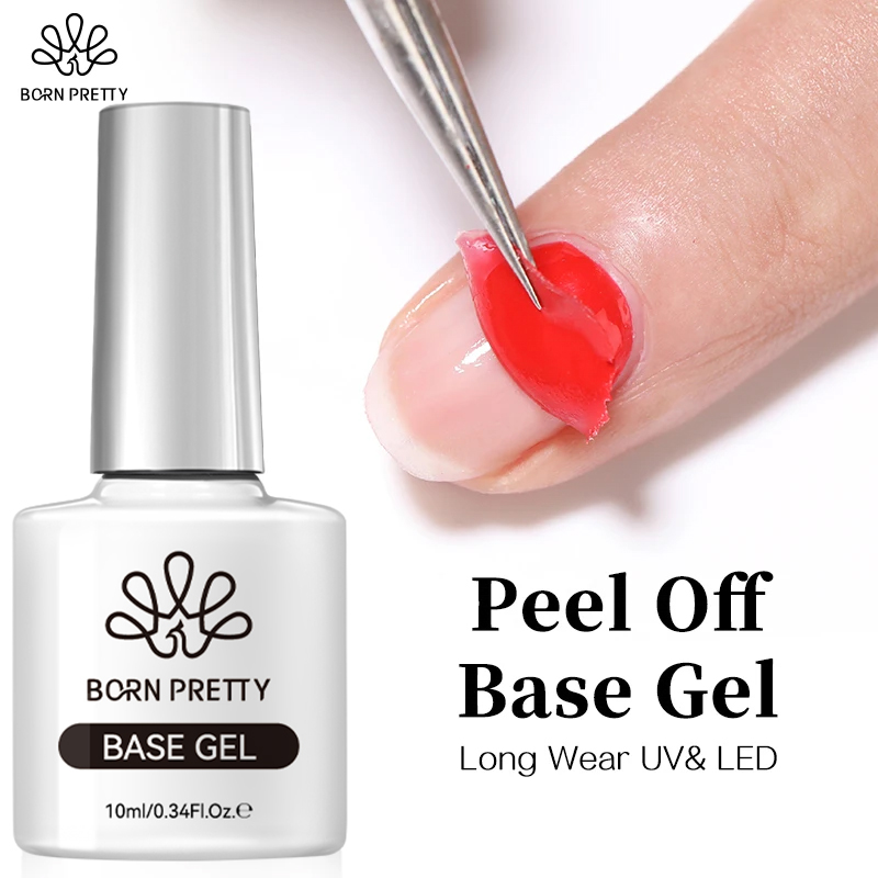 BORN PRETTY Peel Off Base Gel  - Peel Off Base Coat reseña y precio