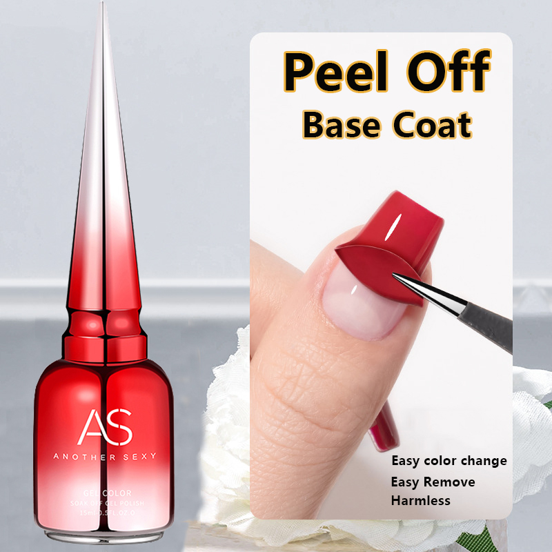 AS 15ml Gel Base despegable de - Peel Off Base Coat reseña y precio
