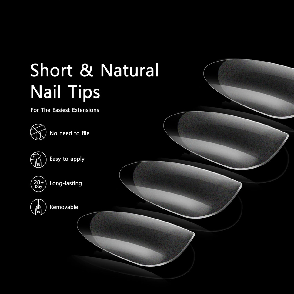 600 Uds. Suministros de puntas - Nail Art Xs reseña y precio