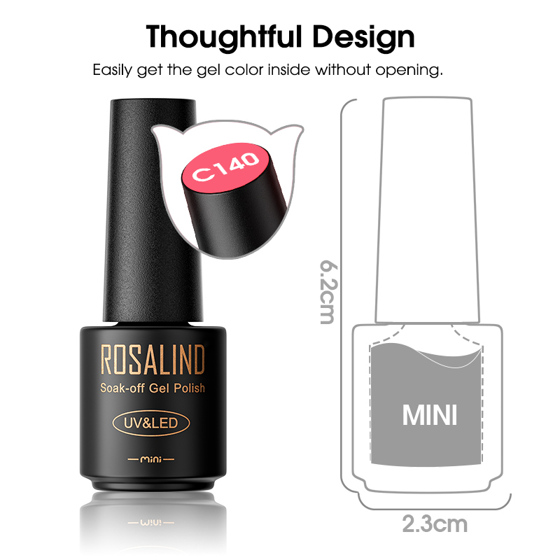ROSALIND-esmalte de uñas en Ge - Peel Off Base Coat reseña y precio