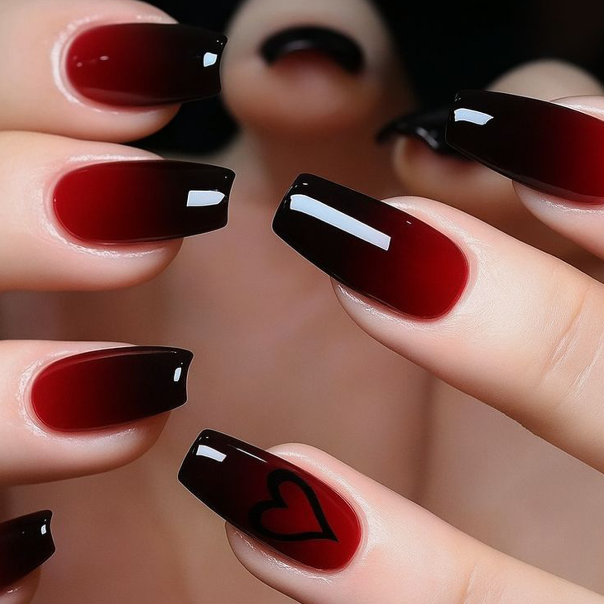 Uñas postizas cortas y mediana - Press On Nail Set reseña y precio