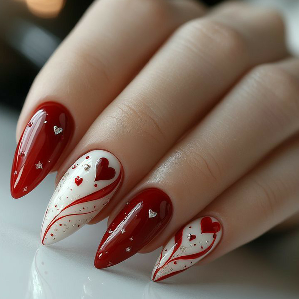 Uñas postizas cortas y mediana - Press On Nail Set reseña y precio
