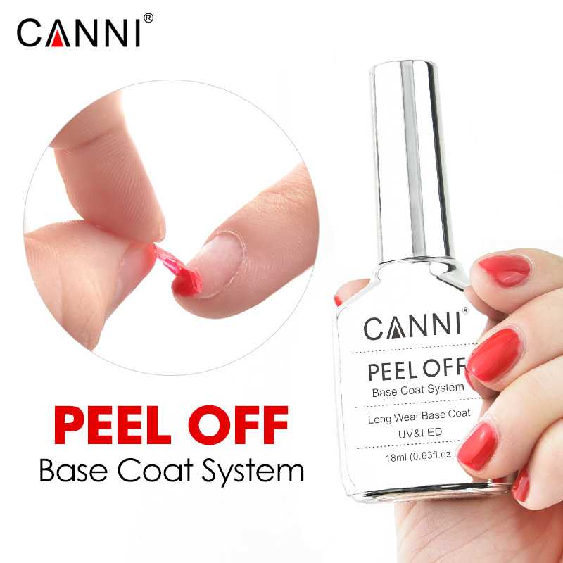 Canni TPO FREE HEMA FREE 18ml  - Peel Off Base Coat reseña y precio