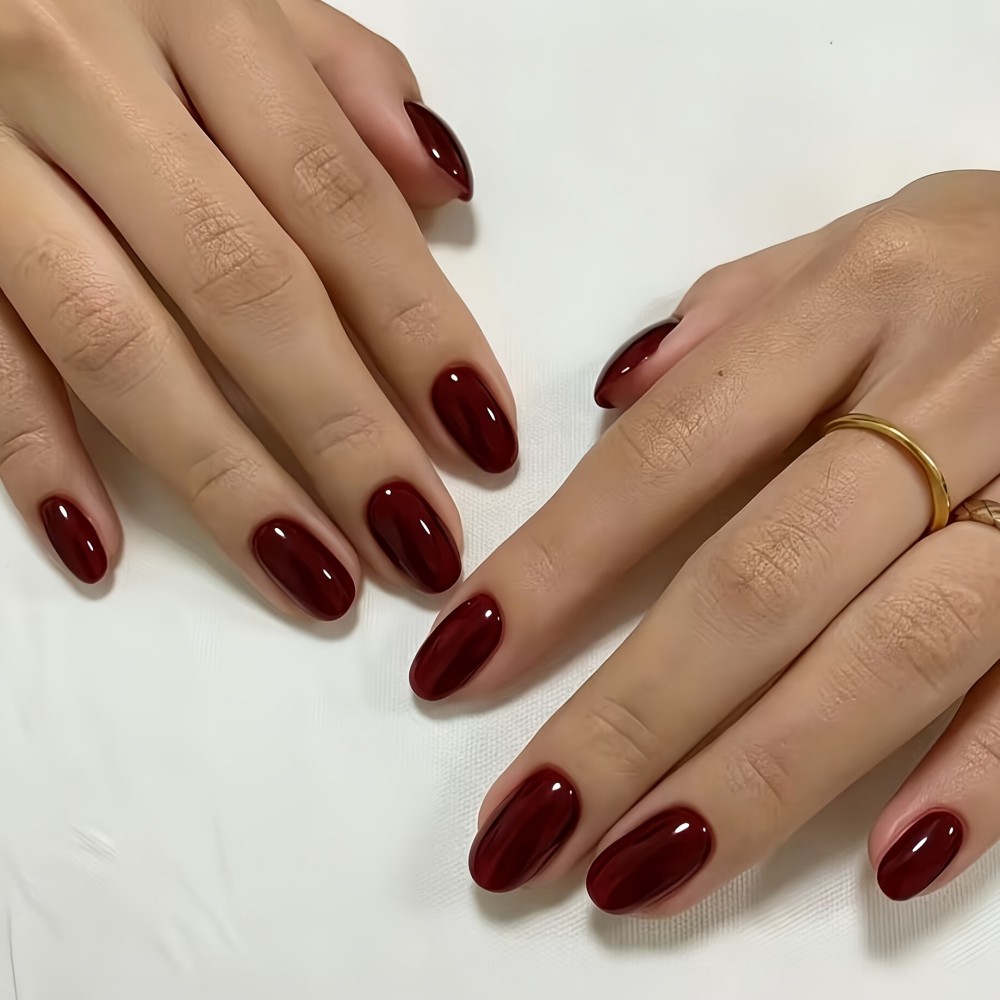 24 Uñas Postizas Blancas Lecho - Press On Nail Set reseña y precio