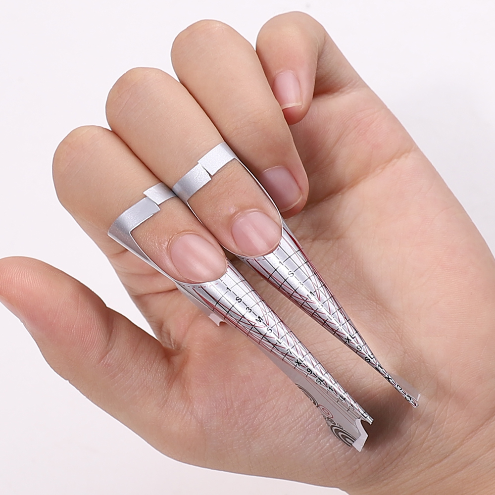 100 unids/lote puntas de forma - Nail Art Lotso reseña y precio